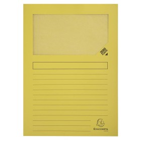 Sottocartella Exacompta Forever Finestra trasparente Giallo A4 100 Pezzi di Exacompta, Cartelle - Rif: S8406167, Prezzo: 30,4...