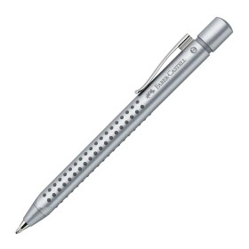 Stift Faber-Castell GRIP 2011 Silberfarben von Faber-Castell, Druckkugelschreiber - Ref: S8406337, Preis: 9,96 €, Rabatt: %