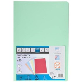 Subfolder Elba GIO Green Light Green A4 50 Pieces (50 Units) by Elba, Folders - Ref: S8408296, Price: 7,05 €, Discount: %