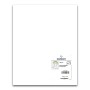 Card Iris White 50 x 65 cm | Tienda24 - Global Online Shop Tienda24.eu