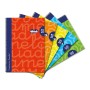 Cuaderno Lamela Multicolor Cuarto 5 Piezas 80 Hojas | Tienda24 - Global Online Shop Tienda24.eu