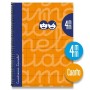 Notebook Lamela Orange Quarto 5 Pieces 80 Sheets | Tienda24 - Global Online Shop Tienda24.eu