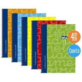 Cahier Pacsa Plastipac Multicouleur Din A4 5 Pièces 80 Volets | Tienda24 - Global Online Shop Tienda24.eu