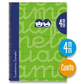 Caderno Lamela Verde Quarto 5 Peças 80 Folhas de Lamela, Cadernos de argolas - Ref: S8411398, Preço: 23,38 €, Desconto: %