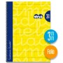 Cahier Lamela 3 mm Jaune Din A4 5 Pièces 80 Volets | Tienda24 - Global Online Shop Tienda24.eu