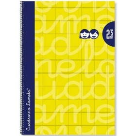 Caderno Lamela 4 mm Amarelo Din A4 5 Peças 80 Folhas de Lamela, Cadernos de argolas - Ref: S8411412, Preço: 22,75 €, Desconto: %