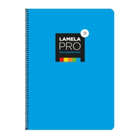 Caderno Lamela Azul Din A4 5 Peças 100 Folhas de Lamela, Cadernos de argolas - Ref: S8411413, Preço: 30,94 €, Desconto: %