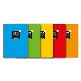 Caderno Lamela Multicolor Din A4 5 Peças 100 Folhas de Lamela, Cadernos de argolas - Ref: S8411417, Preço: 29,42 €, Desconto: %