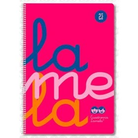 Caderno Lamela Fluor Cor de Rosa Din A4 5 Peças 80 Folhas de Lamela, Cadernos de argolas - Ref: S8411438, Preço: 20,18 €, Des...