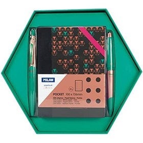 Stationery Set Milan Edition Cooper 3 Pieces Green by Milan, School Supply Sets - Ref: S8412866, Price: 12,15 €, Discount: %