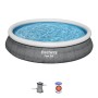 Piscina Hinchable Bestway 457 x 84 cm Gris 9677 L de Bestway, Piscinas hinchables - Ref: D1400454, Precio: 148,82 €, Descuent...