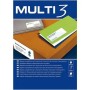 Drucker-Etiketten MULTI 3 Weiß Abgerundet 100 Blatt 99,1 x 38,1 mm | Tienda24 - Global Online Shop Tienda24.eu