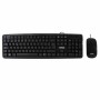 clavier et souris Nilox COMBO USB NILOX - TECLADO + RATÓN FLAT Noir Espagnol Qwerty QWERTY | Tienda24 - Global Online Shop Tienda24.eu