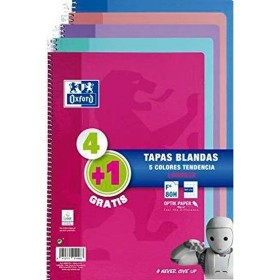 Cahier Pacsa Plastipac Multicouleur quarto 5 Pièces 80 Volets | Tienda24 - Global Online Shop Tienda24.eu