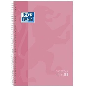 Caderno Oxford European Book Cor de Rosa A4 5 Peças de Oxford, Cadernos de argolas - Ref: S8414353, Preço: 22,88 €, Desconto: %