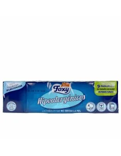 Fazzoletti di Carta Foxy Ipoallergenico (9 uds) (10 x 9 uds) da Foxy, Carta igienica - Ref: S0595993, Precio: 3,92 €, Descuen...