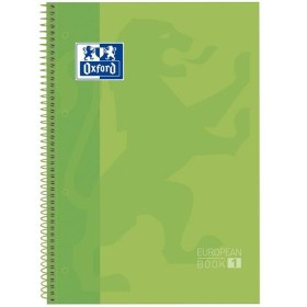 Notebook Oxford European Book Apple Green A4 5 Pieces by Oxford, Wirebound Notebooks - Ref: S8414368, Price: 20,38 €, Discoun...