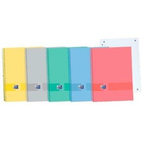 Quaderno Pacsa Polipac Multicolore Din A4 5 Pezzi 80 Pagine | Tienda24 - Global Online Shop Tienda24.eu