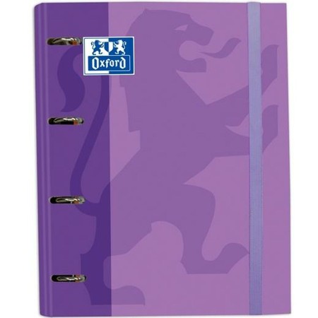 Carpeta de anillas Oxford Classic Europeanbinder Malva A4 A4+ | Tienda24 - Global Online Shop Tienda24.eu