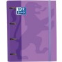 Carpeta de anillas Oxford Classic Europeanbinder Malva A4 A4+ | Tienda24 - Global Online Shop Tienda24.eu