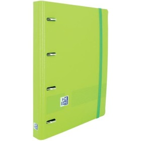 Reliure à anneaux Oxford Europeanbinder Polyfoam Vert A4 A4+ de Oxford, Classeurs - Réf : S8414592, Prix : 17,51 €, Remise : %