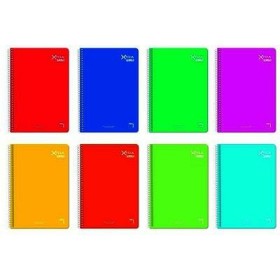 Cuaderno Pacsa Multicolor Din A4 5 Piezas 80 Hojas de Pacsa, Cuadernos de anillas - Ref: S8414636, Precio: 10,36 €, Descuento: %