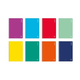 Notebook Pacsa Basic Multicolour Quarto 10 Pieces 80 Sheets by Pacsa, Wirebound Notebooks - Ref: S8414658, Price: 9,93 €, Dis...