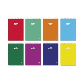 Caderno Pacsa Multicolor 1/8 10 Peças 80 Folhas de Pacsa, Cadernos de argolas - Ref: S8414662, Preço: 9,43 €, Desconto: %