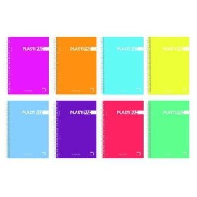 Caderno Pacsa Plastipac Multicolor Din A4 5 Peças 80 Folhas de Pacsa, Cadernos de argolas - Ref: S8414667, Preço: 14,94 €, De...