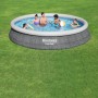 Piscina Insuflável Bestway Cinzento 9677 L 457 x 84 cm de Bestway, Piscinas insufláveis - Ref: D1400454, Preço: 148,82 €, Des...