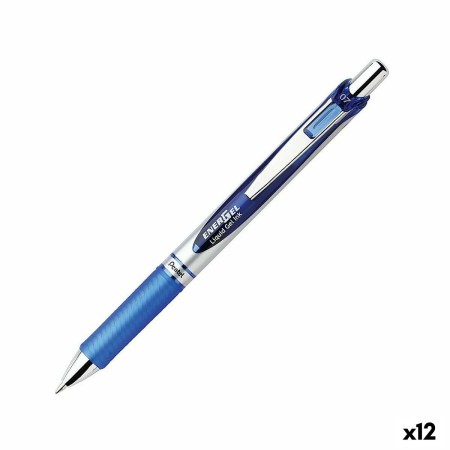 Esferográfica de gel Pentel Energel XM Klick 0.7 Azul 12 Peças | Tienda24 - Global Online Shop Tienda24.eu