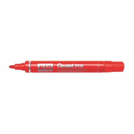 Rotulador permanente Pentel N50-BE Rojo 12 Piezas | Tienda24 - Global Online Shop Tienda24.eu