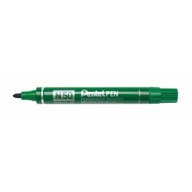 Permanent marker Pentel N50-BE Green 12 Pieces by Pentel, Permanent Markers & Marker Pens - Ref: S8414984, Price: 20,06 €, Di...