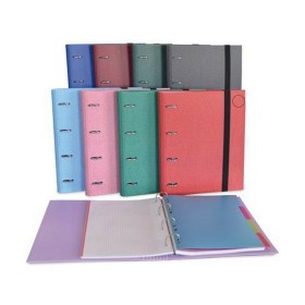 Carpeta de anillas SENFORT Multicolor A4 de SENFORT, Archivadores - Ref: S8417407, Precio: 11,20 €, Descuento: %