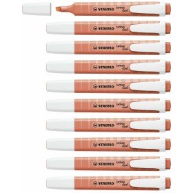 Highlighter Stabilo Red (10 Units) | Tienda24 - Global Online Shop Tienda24.eu