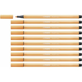 Rotuladores Staedtler Pigment Line Preto (10 Unidades) | Tienda24 - Global Online Shop Tienda24.eu