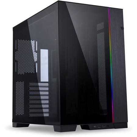 ATX Semi-tower Box Lian-Li Dynamic EVO Black Black | Tienda24 Tienda24.eu