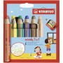 Buntstifte Stabilo Woody 3 in 1 Bunt | Tienda24 - Global Online Shop Tienda24.eu