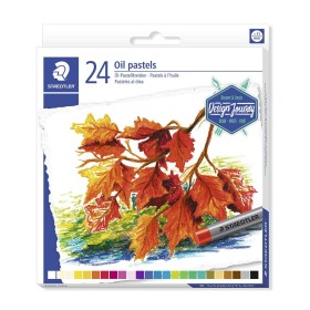 Wachstifte bunt Staedtler Design Journey 24 Stücke Bunt (24 Stück) von Staedtler, Wachsplatten - Ref: S8418096, Preis: 12,55 ...