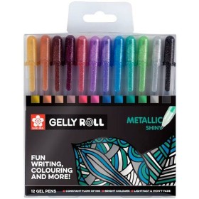 Esferográfica de gel Paper Mate InkJoy Gel Azul 12 Unidades | Tienda24 - Global Online Shop Tienda24.eu