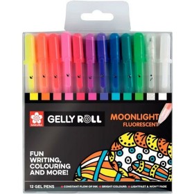 Gel pen Pentel Energel XM Klick 0.7 Black 12 Pieces | Tienda24 - Global Online Shop Tienda24.eu