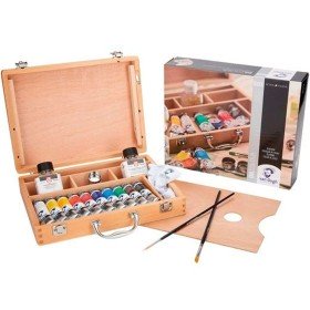 Watercolour paint set Faber-Castell Creative Studio (8 Units) | Tienda24 - Global Online Shop Tienda24.eu