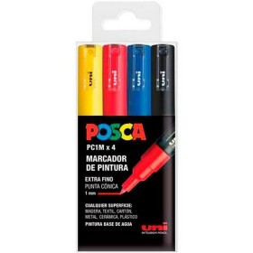 Marcador POSCA PC-1M Amarelo (6 Unidades) | Tienda24 - Global Online Shop Tienda24.eu