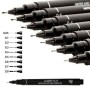 Marqueur permanent Uni-Ball PIN03-200(S) Noir 12 Pièces de Uni-Ball, Marqueurs indélébiles & Stylos-marqueurs - Réf : S841924...