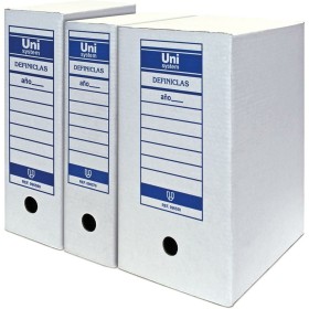 Caja de Archivo Unipapel Unisystem Definiclas Blanco A3 de Unipapel, Clasificadores y almacenamiento de archivos - Ref: S8419...