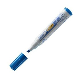 Marker pen/felt-tip pen Bic Velleda Blue (12 Pieces) | Tienda24 - Global Online Shop Tienda24.eu