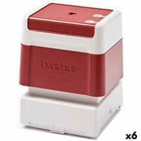 Stamper Brother 40 x 40 mm Red (6 Units) by Brother, Stamps and stamping materials - Ref: S8421121, Price: 56,17 €, Discount: %