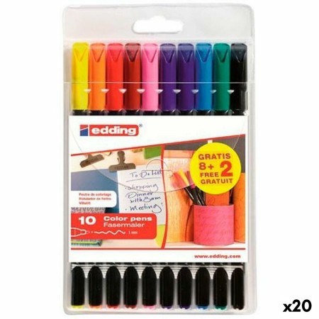 Marker-Set Edding 1200 Etüie (20 Stück) | Tienda24 - Global Online Shop Tienda24.eu