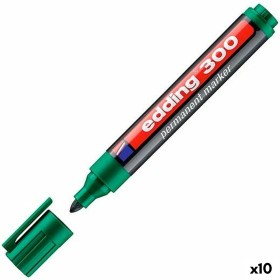 Dauermarker Edding 300 grün (10 Stück) von Edding, Permanent-Marker - Ref: S8421275, Preis: 11,52 €, Rabatt: %