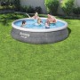 Piscina Hinchable Bestway Gris 7340 L 396 x 84 cm de Bestway, Piscinas hinchables - Ref: D1400455, Precio: 141,72 €, Descuent...